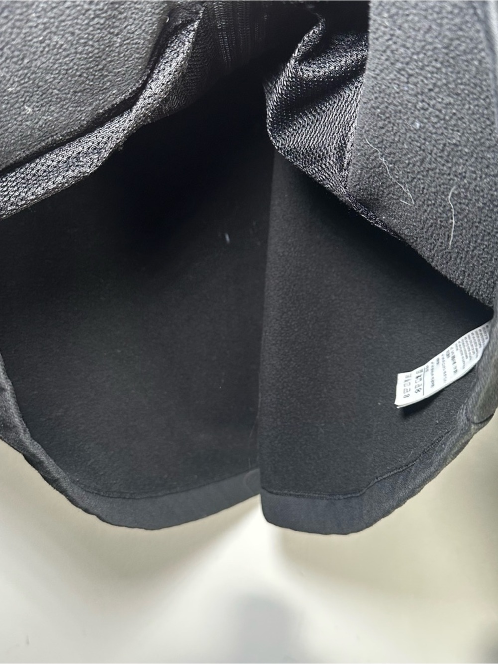 Arc'teryx Black Full Zip Softshell Jacket Custom LIQID Logo Stretch Fleece Lined - Picture 10 of 16